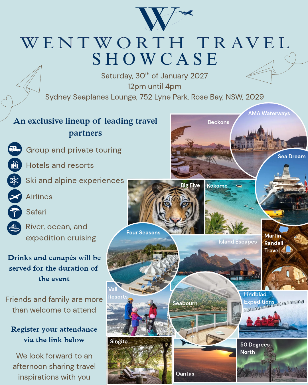 Wentworth Travel Showcase